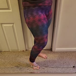 Head exercise leggings colorful large